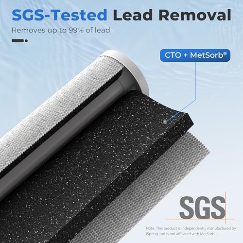 iSpring SGS-Tested Lead Removal Whole House Water Filter System, Reduces Sediments, Chlorine, and up to 99% Lead, Model: WGB32B-CPB - Image 2
