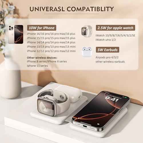 Charging Station for Apple Devices: Magnetic Wireless Charger for iPhone - Image 2