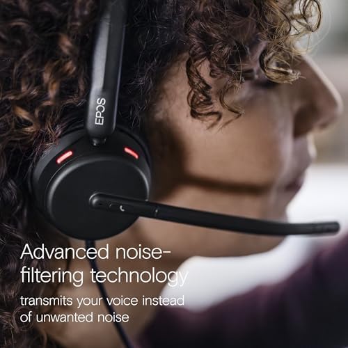 EPOS Impact 430 Mono On-Ear Wired USB-C and USB-A Headset with Noise-Canceling Mic, Plug-and-Play, Clear Audio, Lightweight Comfort, Suitable for Remote Work, Office Calls, and Online Meetings - Image 6