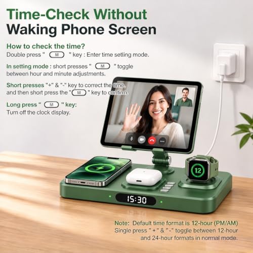 Wireless Charging Station for Apple Devices, Only for Apple Watch Charging - Image 5