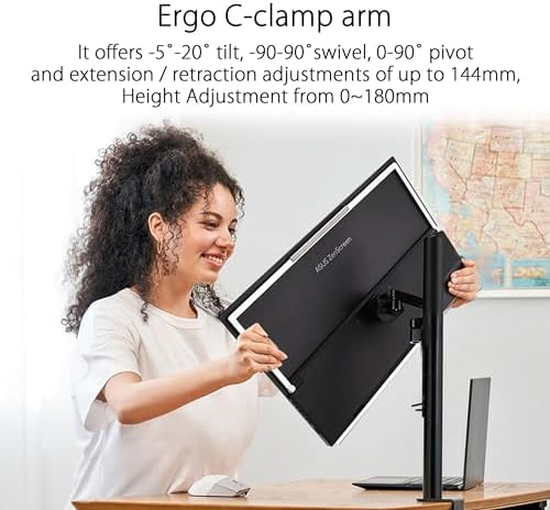 ASUS ZenScreen MB229CF 22 Inch 1080p 100Hz, USB-C Portable Monitor - Image 4