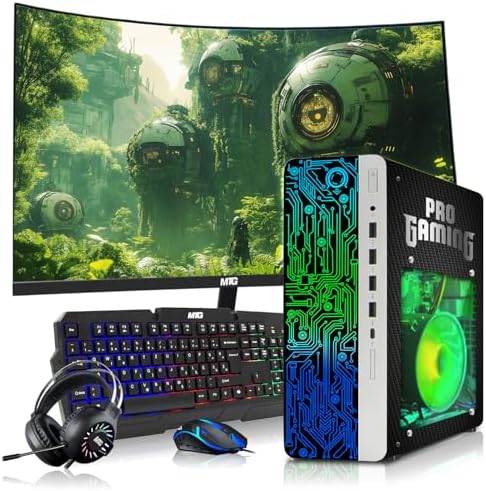 HP G4 Gaming PC, AMD Ryzen 3 Pro, 16GB RAM, 256GB SSD + 2x500GB HDD Win 11 by Amazon+Renewed