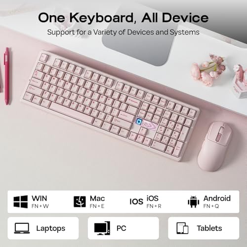 EPOMAKER X Aula F108 PRO V2 Wireless Mechanical Keyboard with Pixel Screen - Image 3