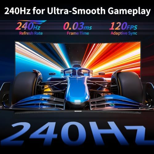 Deco Gear 32" 4K QD-OLED Curved Gaming Monitor, 240Hz, 0.03ms GTG, 2160p - Image 3