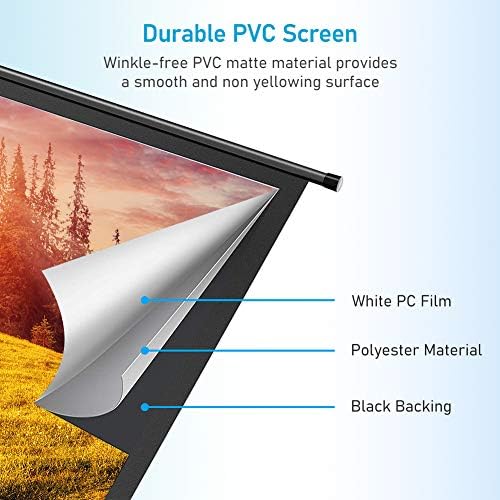 Auto Motorized Projector Screen with Remote Control, 120 inch, 4:3 Ratio - Image 6