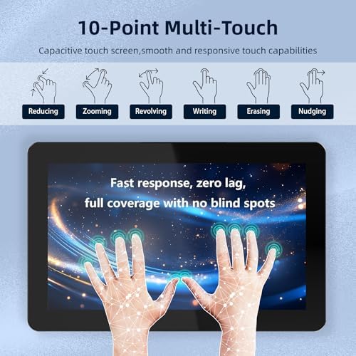 23.6" Fanless Industrial Panel PC,All-in-One Touchscreen Computer - Image 3
