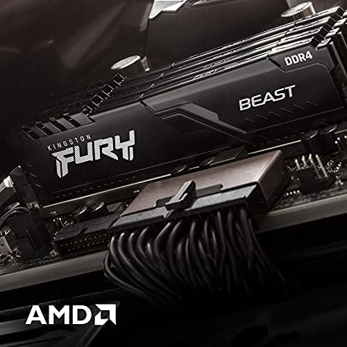 16GB 3600MHZ DDR4 CL17 DIMM KIT of 2 FURY Beast Black - Image 6
