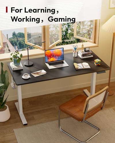 SANODESK One-Piece 1'' Thick Height Adjustable Standing Desk 60''x24'' - Image 3