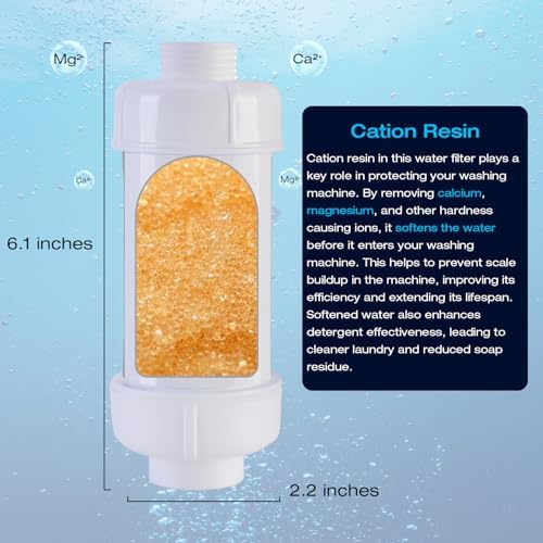 H&G Lifestyles Washing Machine Water Filter for Garden Hose 3/4" GHT 2Packs - Image 7