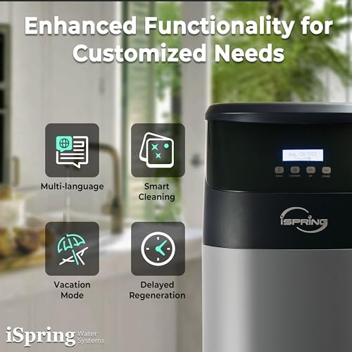 iSpring WCFM550K Whole House Iron Filter, Iron & Sulfur Water Filter - Image 4