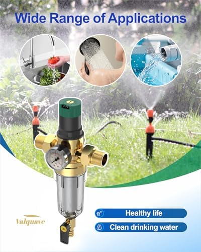 Water Pressure Regulator, with Spin Down Sediment Filter 3/4 Inch - Image 4