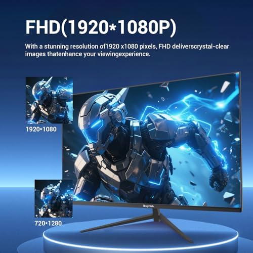 27 Inch Gaming Monitor, 240Hz Refresh Rate, FHD 1920x1080, Fast 1ms Response Time, Metal Stand, VESA 100x100, for Esports, FPS, and Competitive Gamers - Image 5