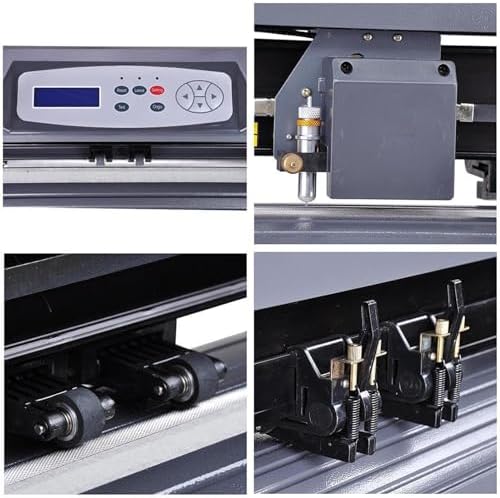 Vinyl Cutter Machine 34 Inch DIY Plotter Printer with Adjustable Double-Spring Pinch Rollers and Floor Stand for Sign Label Making,SK870 - Image 5