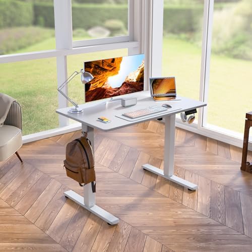 Kingant Standing Desk, 40x24 Inch Electric Height Adjustable Computer Desk - Image 2