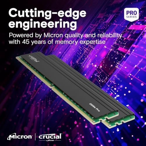 Crucial Pro 64GB DDR4 RAM Kit (2x32GB), 3200MHz (or 3000MHz or 2666MHz) Desktop Memory, Compatible with Intel and AMD Ryzen - CP2K32G4DFRA32A - Image 6