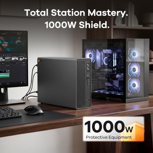 1500VA 1000W UPS Lithium Backup Battery Pure Sine Wave for Home & NAS - Image 3
