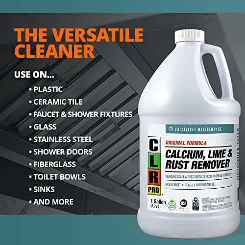CLR PRO Calcium, Lime and Rust Remover, 1 Gallon Bottle (Pack of 2) - Image 3