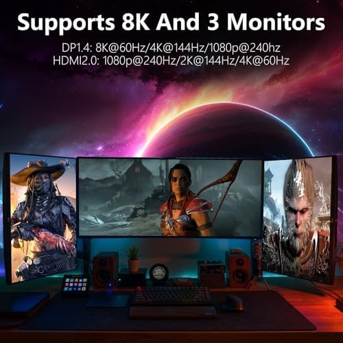 GPVHOSO GTX 1060 6GB Graphics Card GDDR5 8K, - Image 4