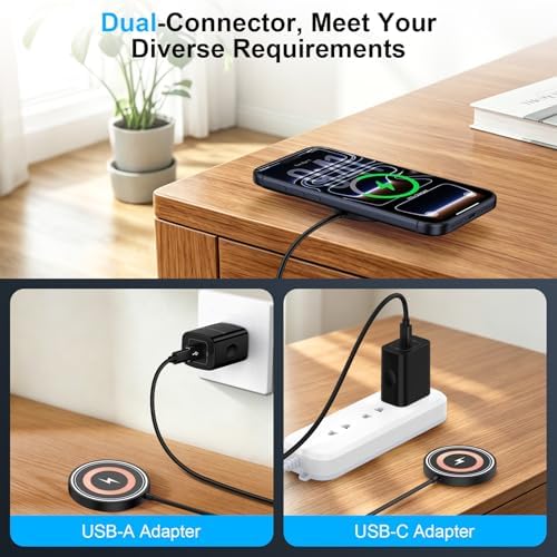 Samsung S26 Ultra Wireless Magnetic Charger for Samsung Galaxy S26 Plus/S25 - Image 4