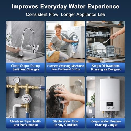 Whole House Water Filter System 5-Year Ultrafiltration, 304 Stainless Steel - Image 6