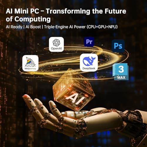 ASUS NUC 14 Pro AI Mini PC Win 11 Pro, Intel Ultra 7 155H, 32GB DDR5 RAM, 2TB PCIe SSD, Mini Desktop Computer with Intel Arc GPU, AI Ready, AI Boost, Thunderbolt 4, Quad 4K HDR Display, VESA Mount - Image 3