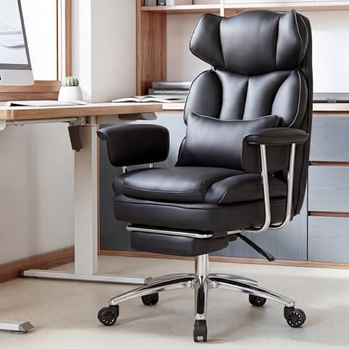 DUMOS Ergonomic Home Office Desk Chair, Executive Chair, PU Leather by DumosLifestyle