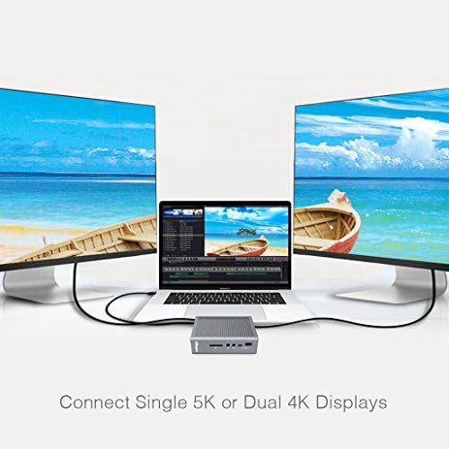 CalDigit TS3 Plus Thunderbolt 3 Dock - 87W Charging, 7X USB 3.1 Ports, USB-C Gen 2, DisplayPort, UHS-II SD Card Slot, Gigabit Ethernet for Mac & PC, Thunderbolt 4 Compatible (0.8m/2.62ft Cable) - Image 3