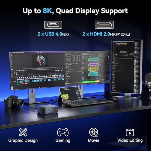 GEEKOM IT15 AI Mini PC, Intel Ultra 9 285H(99 Tops) | 32GB DDR5, 1TB SSD - Image 6