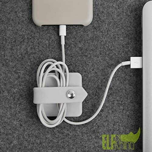 Cord Organizer Earbuds Holder Earphone Wrap Earphones Organizer Headset Headphone Earphone Wrap Winder Cord Manager Cable Winder Set of 2 - Image 6