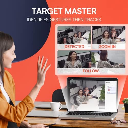 COOLPO Video Conference Camera 4K Webcam, for Video Conferencing Streaming - Image 2