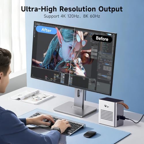 NIMO External Graphics Card Enclosure, AMD Radeon RX 7600M XT for Laptop - Image 4