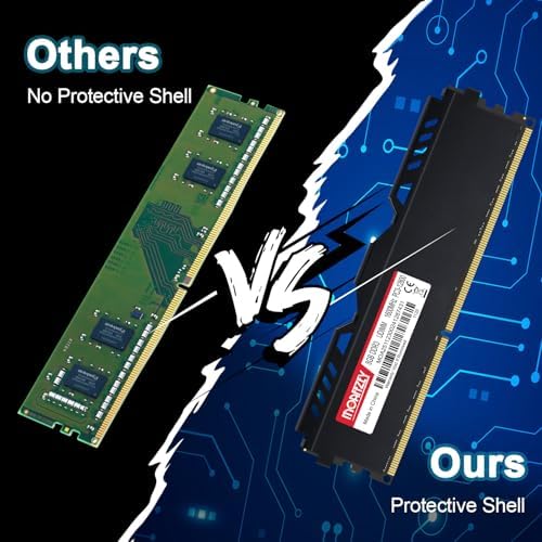 16GB(2x8GB) DDR3 RAM 1600MHz PC3-12800 CL11 Desktop Computer Memory, 240-Pin 1.5V 2Rx8 Dual Rank Non-ECC Unbuffered PC Computer RAM Stick Upgrade - Black - Image 6