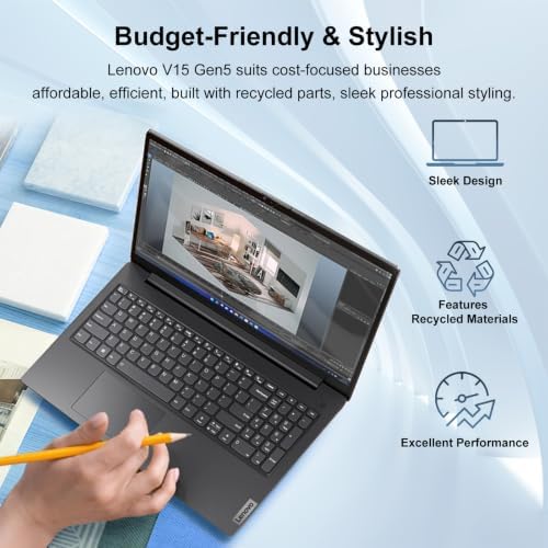 Lenovo V15 Gen 5 15.6" Business & Student Laptop, 8GB DDR5 RAM, 1TB SSD - Image 4