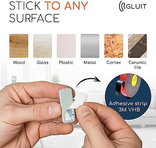 Cord Organizer for Desk, Nightstand Cable Holder, 5 Pack, Multislot, Grey - Image 3