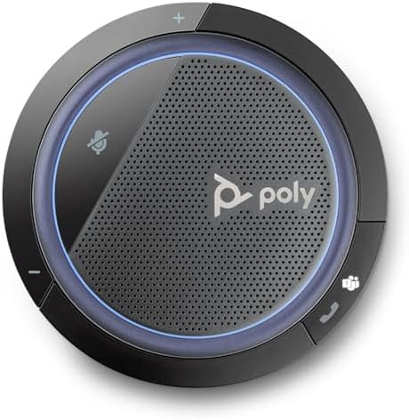 Poly Calisto 3200 Compatible with Microsoft Teams IP Conference Station VoIP Speakerphone, USB (214181-01) - Image 2
