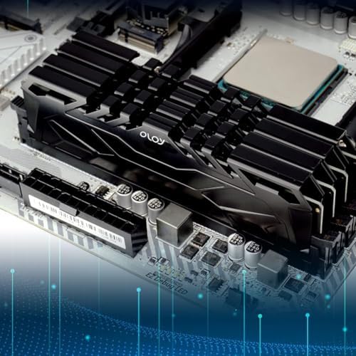 OLOy DDR4 RAM 16GB (2x8GB) Black Owl 3200 MHz CL16 1.35V 288-Pin Desktop Gaming UDIMM (MD4U0832161BJ0DA) - Image 3