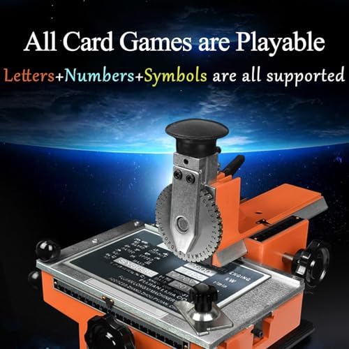 Manual Desktop Marking Machine for Metal Nameplate Stamping, Engraves Copper, Aluminum, Stainless Steel, PVC Cards, Semi-Automatic Tool for Sign and Label Making - Image 5