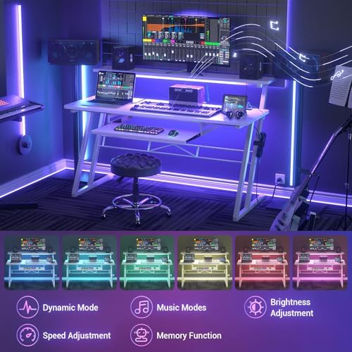 Armocity Music Studio Desk Production Workstation - Recording Studio Desk - Image 5