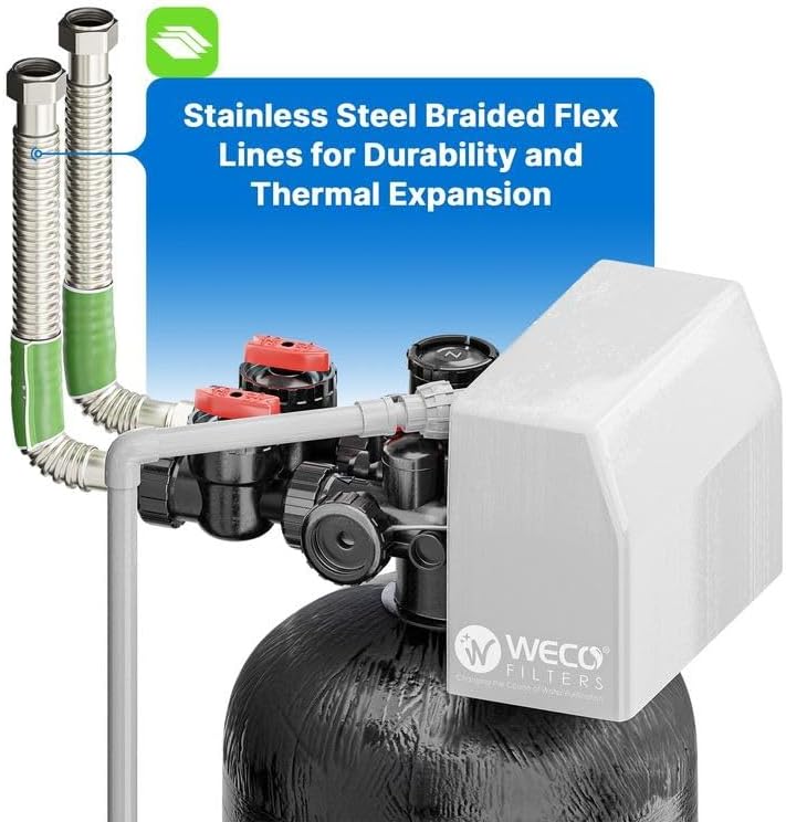 WECO Whole House Water Filter with Katalox Light & Ozone for Iron, Manganese & Hydrogen Sulfide Reduction (KL-1465-OZONE) - Image 3