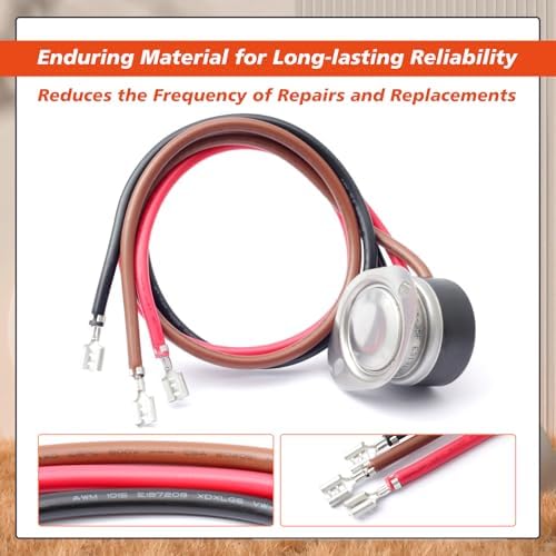 5709L 4751C 3-Wire Refrigerator Defrost Thermostat Replacement for Climate Control for Larkin for Chandler for Bohn Fan & Defrost Terminator Parts, 55°F-35°F Range 25V AC 120 240 - Image 6
