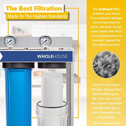 Express Water Sediment Replacement Filter, Whole House, 5 Micron, 4.5” x - Image 3