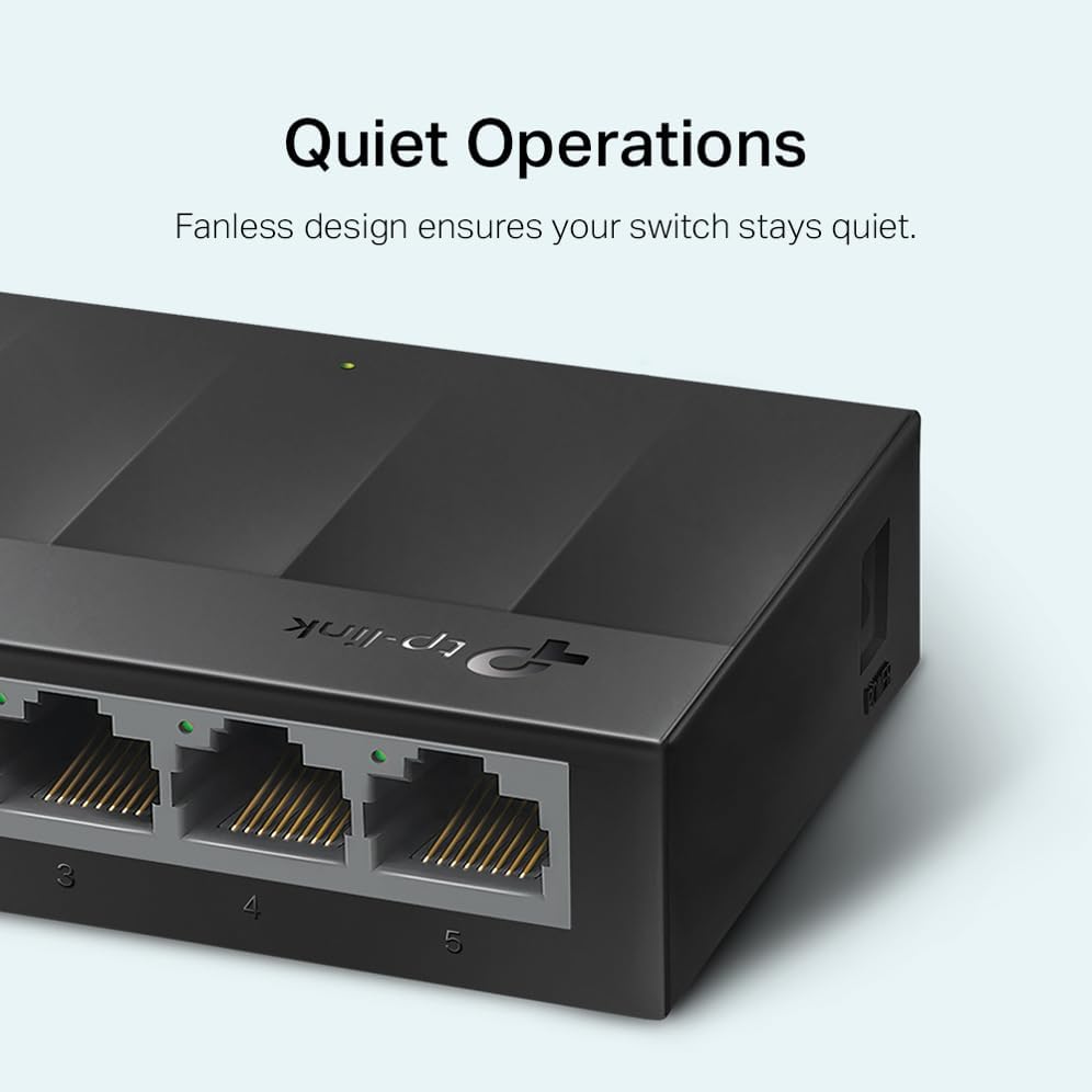 TP-Link LS1008G, Litewave 8 Port Gigabit Unmanaged Switch - Image 4