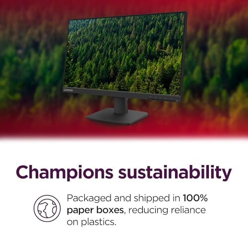 Lenovo L22-4e - Office Monitor - 21.5" FHD IPS Display - 100Hz Refresh Rate - 4 ms MPRT - 99% sRGB - Raven Black - Tilt Stand - Image 6