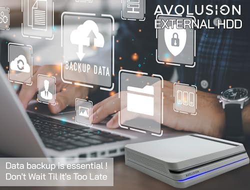 Avolusion PRO-X Series USB 3.0 External Hard Drive for WindowsOS Desktop PC/Laptop (White) (14TB) (Renewed) - Image 7