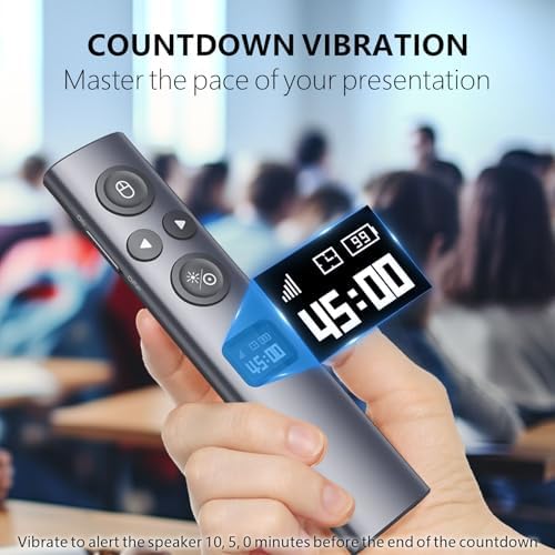 Norwii N95s Presentation Remote, Slide Clicker for PowerPoint Presentations - Image 4
