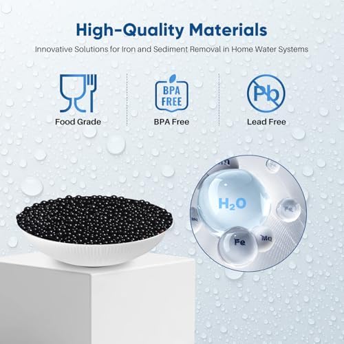 PUREPLUS 10" x 4.5" Whole House Iron Reducing Sediment Water Filter,3PACK - Image 4
