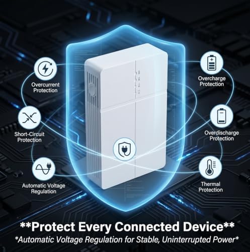 Mini UPS Battery Backup, Uninterrupted Power Supply - Image 5