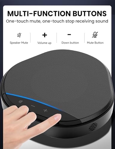 Conference Speaker and Microphone for Home Office and Meeting Room - Image 5