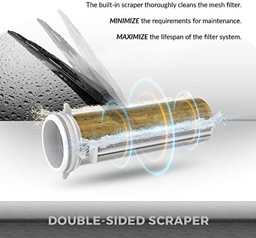 iSpring WSP50GR Spin Down Sediment Filter, Ball Valve Connectors, 50 Micron - Image 6