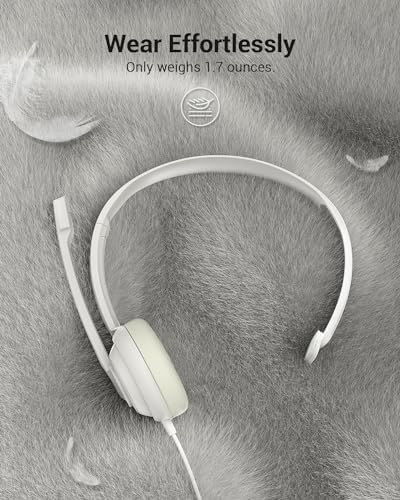 NUBWO HW02 USB Headset with Microphone Noise Cancelling & in-line Control - Image 5